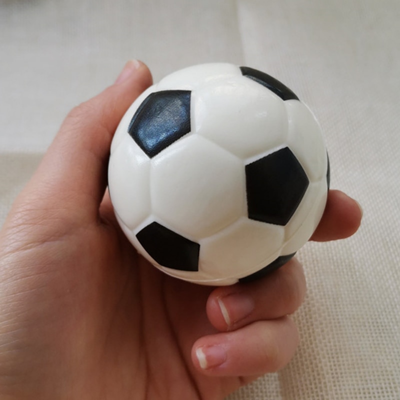 6.3Cm Baby Zachte Pu Schuim Speelgoed Ballen Squeeze Voetballen Anti Stress Ballen Outdoor Games Speelgoed Voor Kids Kinderen