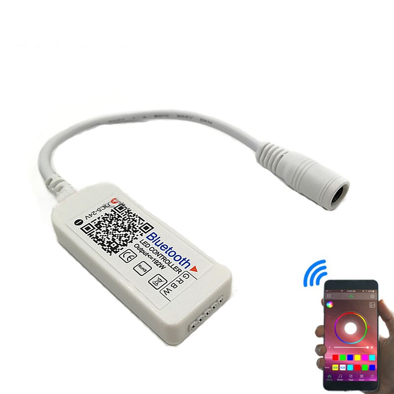 Controlador Led de 44 teclas 24 teclas Controlador LED IR RGB controlador de luces LED IR regulador remoto DC12V Control para tira de LED RGB