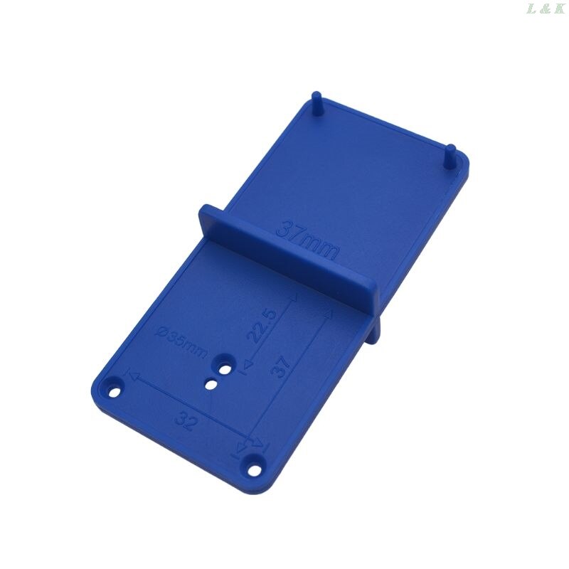 35mm 40mm Hinge Hole Drilling Guide Locator Holes Opener Template Model Door Cabinets DIY Woodworking Tool L29K