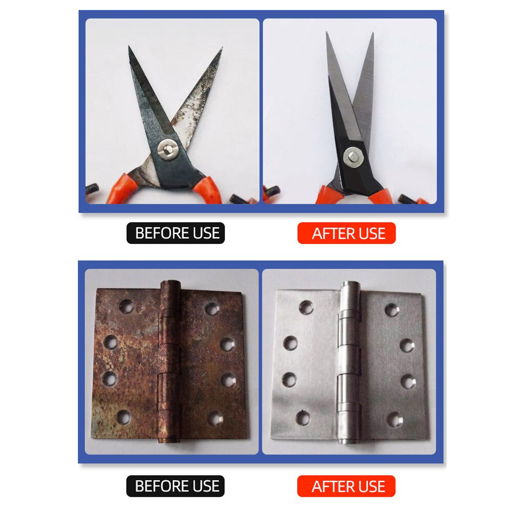 120ml Multi-purpose Rust Remover- Rust Inhibitor Derusting Spray Car Maintenance Clean NJ88