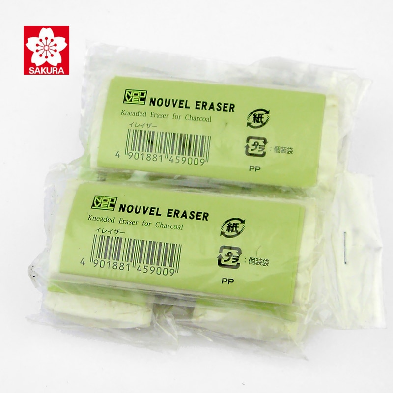 Sakura Zachte Gum Potlood Gum Rubber Gummen Voor Kinderen Gekneed Gum School Gummen Corrigerende Voor Schets Tekening Art Supplies