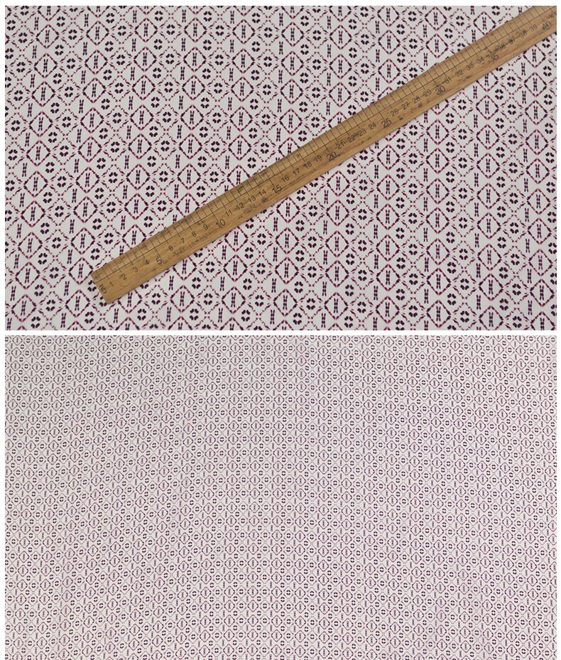 100cm*135cm Natural Silk CDC Fabric Dress Gown Material Characters