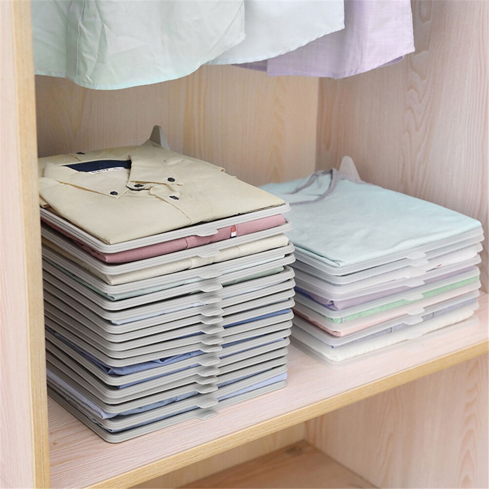 1pc 29*34*5cm folde tøj folde bord sparer tid multifunkitonal magi hurtig hastighed t-shirt tøj let fold arrangør
