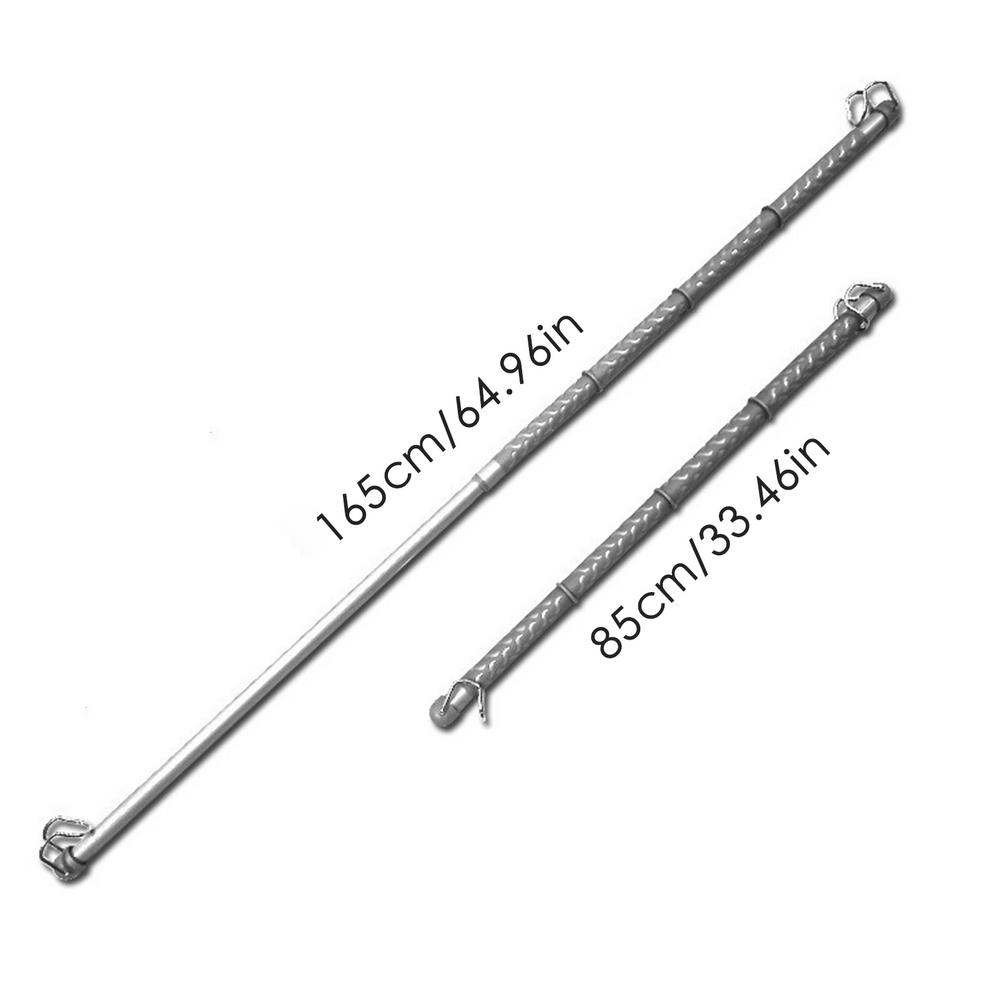 Barra appendiabiti per auto Barra appendiabiti retrattile per viaggiatori su strada Organizzatore di abbigliamento Asta portaoggetti per auto SUV camion: Arancione