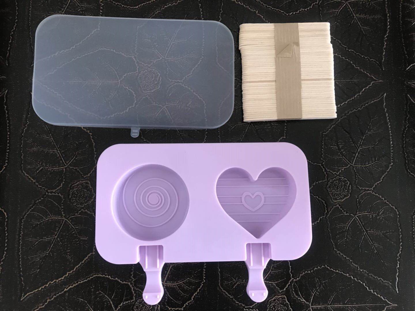 Valentijnsdag hart siliconen mallen - 3D bloem en boog snoep mallen