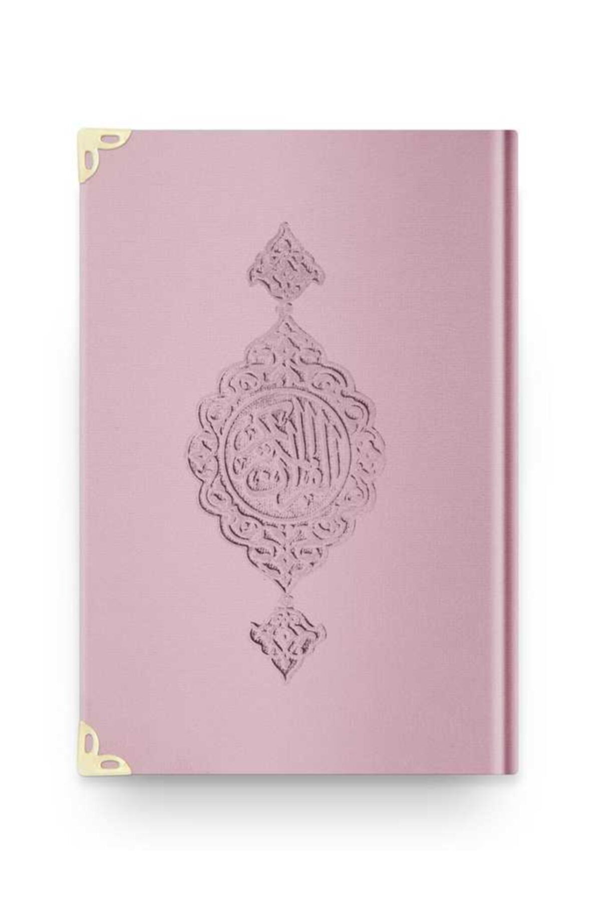 Bag Boy Velvet Holy Quran (p. Pink, Gilded, Sealed) turkiyeden fast
