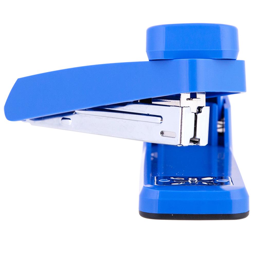 Deli Swivel Stapler Office Home Use Half Strip Stapler 25Sheets Smooth Stapling Rotatable Anvil Stationery E0434