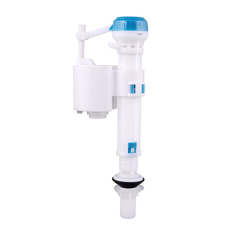 Taburet indløb toiletværktøj flydejusterbar skub trykknap vand indlejret knap indsugningsventil toilet tank plast & kobber: Plast