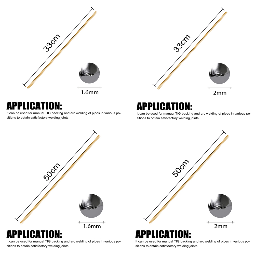 10PCS Low Temperature Easy Melt Aluminum Welding Rods Weld Bars Cored Wire 2MM 1.6MM Rod Solder for Soldering Aluminum