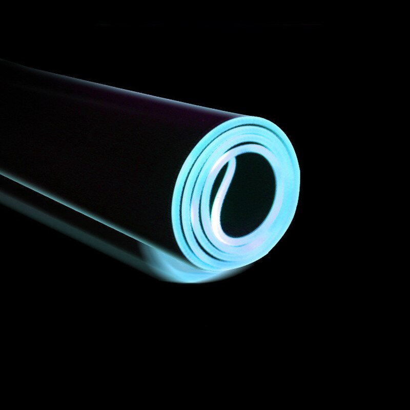 LED Light Gaming Mouse Pad RGB Large Keyboard Cover Non-Slip Rubber Base Computer Carpet Desk Mat PC Game Mouse Pad