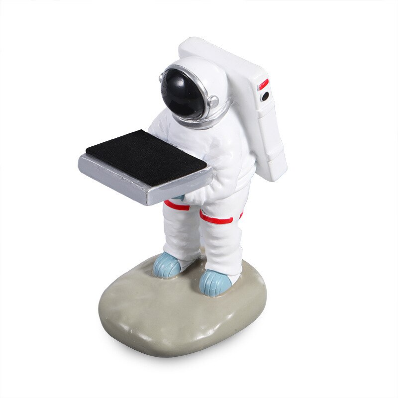 Spaceman Resin Handicraft Watch Bracket Apple Watch HUAWEI XIAOMI Samsung Watch Ornament Watch Table Modified Charging: small