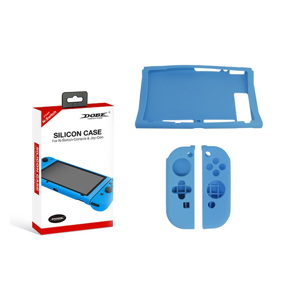 Silicon Case voor Nintendo Switch Consoles en Vreugde-Con Blue Protector Cover 1707