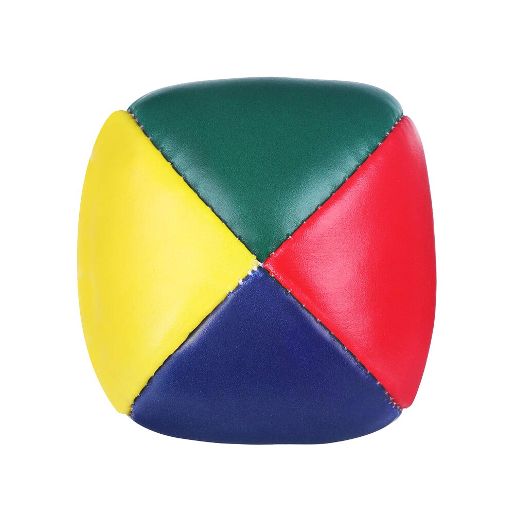 Juego de 5 uds de pelotas de malabares, pelotas de malabares suaves y duraderas para principiantes, niños, niñas, adultos BM88: Four-color