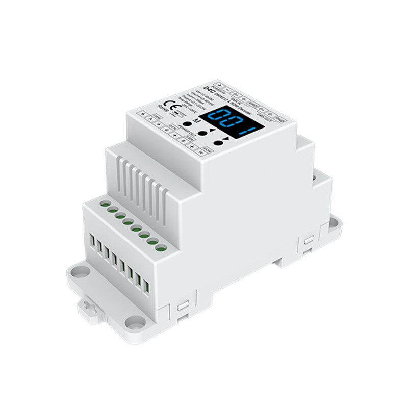 350mA/700mA 4CH CC DMX512 & RDM Decoder D4C RGB/RG... – Vicedeal