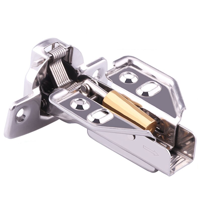 Adskillelse 90 ~ 110 grader 6- arm hydraulisk hængsel dæmpning buffer soft close rør hængsel 304 rustfrit stål stor vinkel