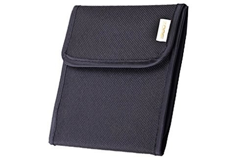 F13495 respectivamente a prueba de golpes a prueba de agua 1 de bolsillo de bolsa de almacenamiento caso bolsa cuadrado UV CPL de filtros de la lente + FS