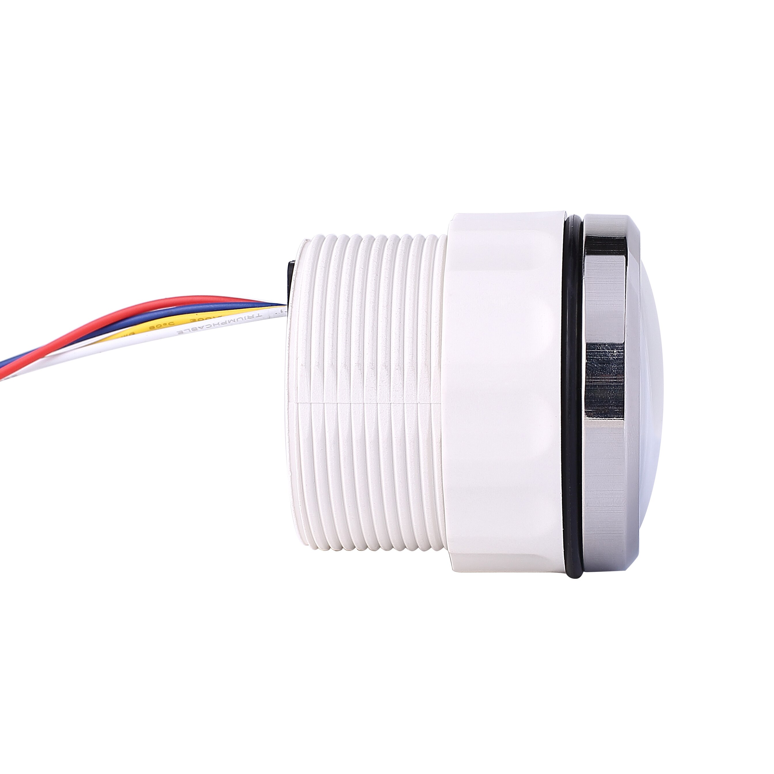 52mm marineholding tank niveaumåler 0-190 ohm 240-33 ohm vandtæt båd spildevands niveau måler htg måler 12v/24v med alarm