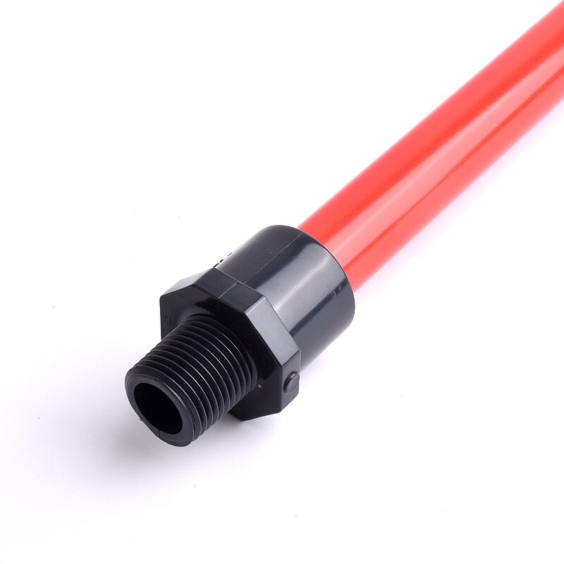1/2"To 2" Male Thread Straight Connector Aquarium Water Tank UPVC Pipe Quick Equal Joint Garden Irrigation Watering Fittings