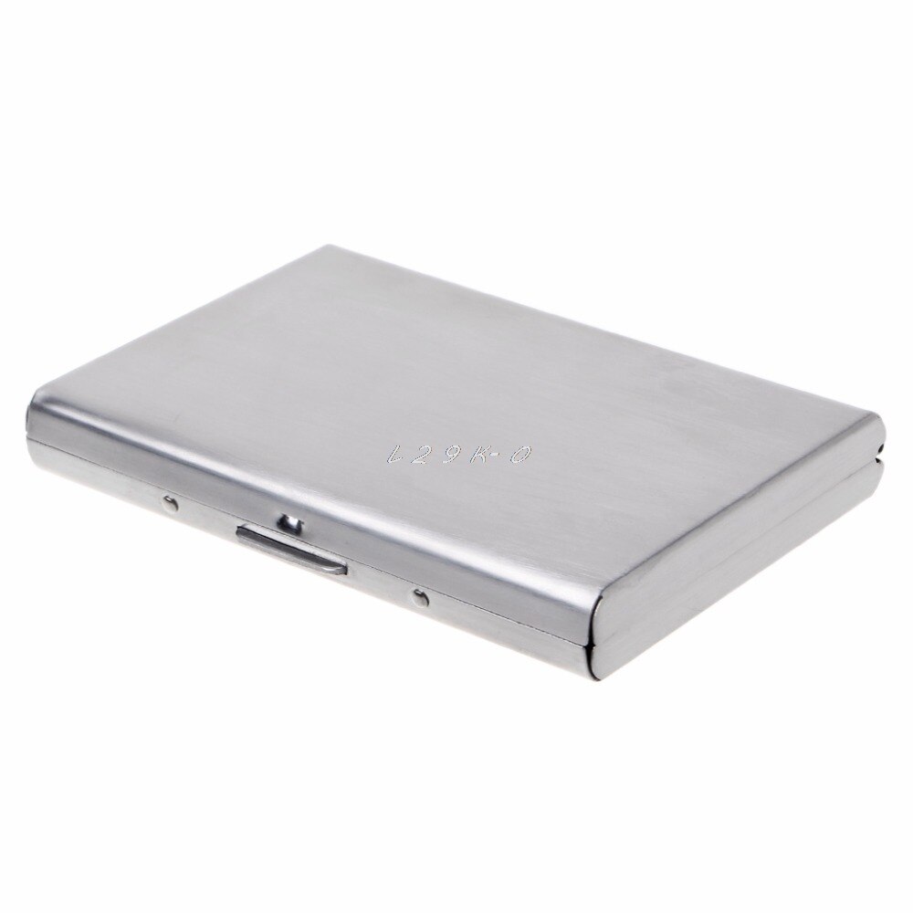 Stainless Steel Keeper Business Name Credit ID Card Pocket Case Holder Office Slim Credit Card Protector Wallet
