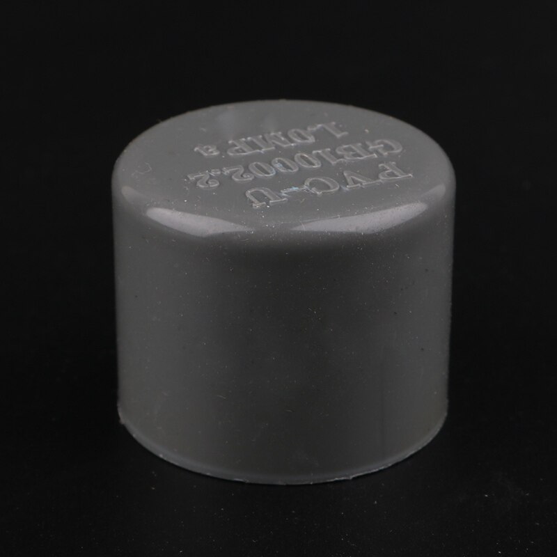 ID 20 25 32 40 50mm Plug Water Supply Pipe Pipe End Caps PVC Pipe Plug Garden Irrigation Hydroponic Pipe Connector: 20mm / Grey