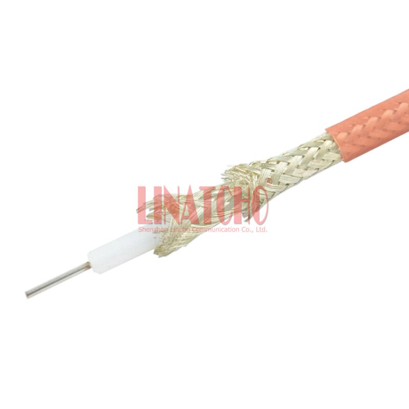 1 meter long RG142 low loss silver plate double shield jumper cable BNC male to BNC male coaxial cable