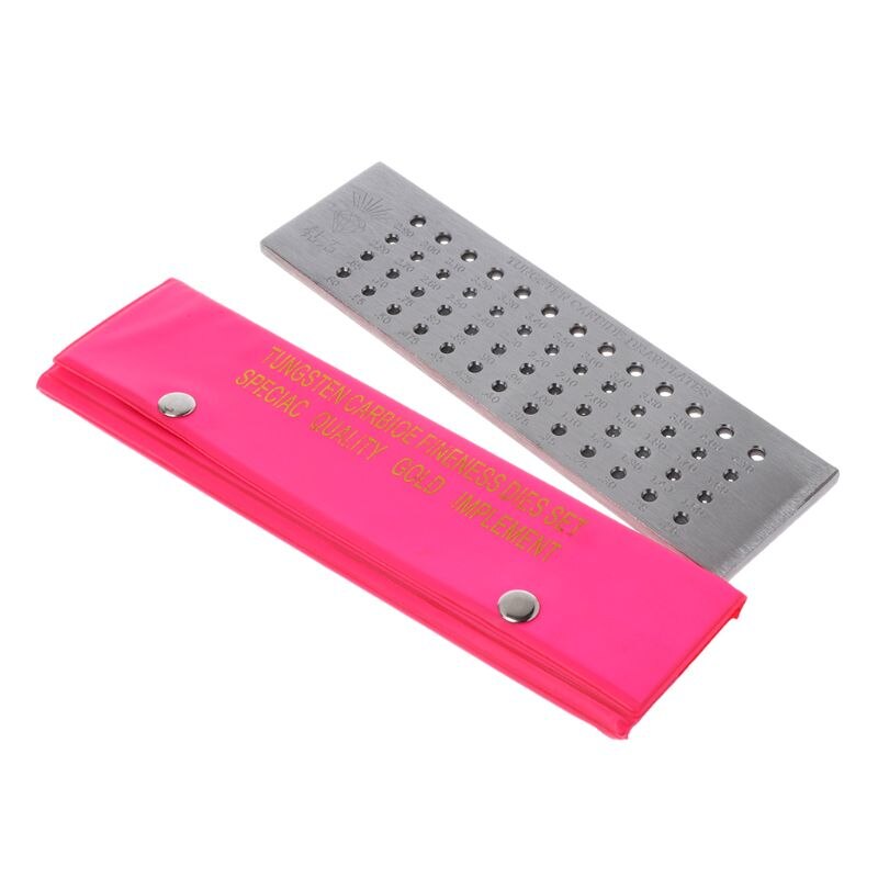 52 -reikäinen volframikarbidilangan vetolevy korujen valmistukseen kierros 0.26-4.10mm