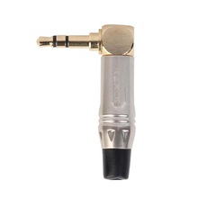 REXUS l-type 3.5mm prise Jack Audio stéréo convertisseur adaptateur 90 degrés à Angle droit 3.5 Jack mâle MP3 casque à souder connecteur