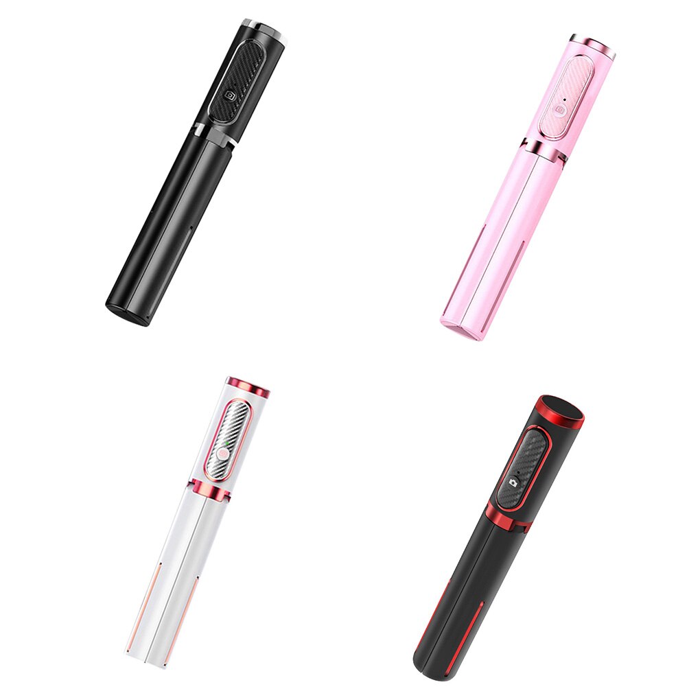 Alles-in-één aluminium selfiestick, afneembaar telefoonstatief met draadloze afstandsbediening