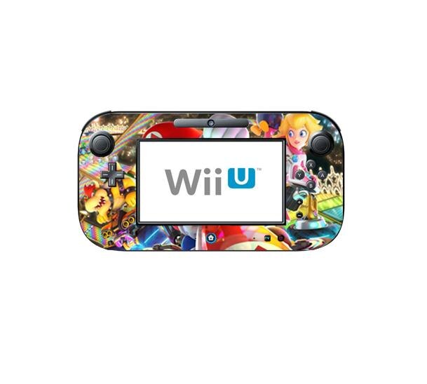 Protector de vinilo de la piel del carro de MARI0 para Nintendo Wii U y pegatinas de las pieles del controlador: Wii U Gamepad-401