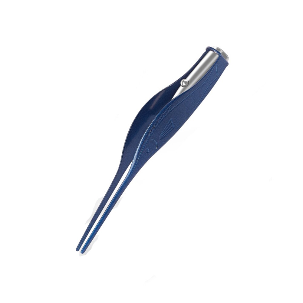 1pcs LED Flashlight Ear Pick Children Luminous Ear Spoon Ear Cleansing Tweezers No Irritation Swordfish Shape 3 Colors: Royal Blue