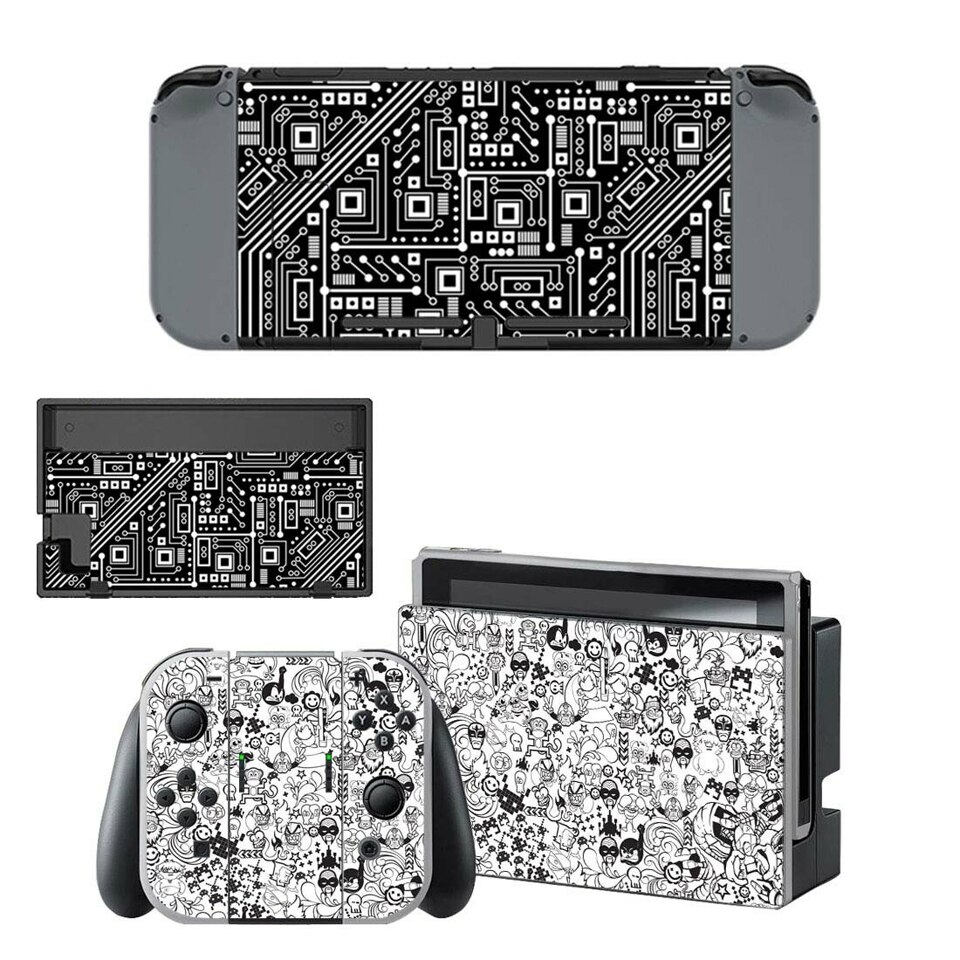 Vinyl Skin Vinyl Decal For Nintend Switch Skin Stickers NS Controller & Console Cover Protective Stickers: YSNS1632