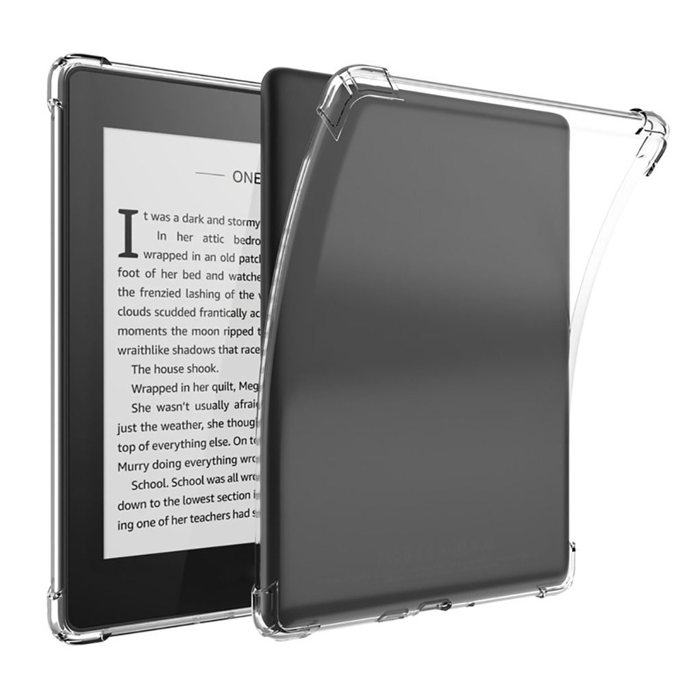 E-Reader Voor Kindle Paperwhite 1/2/3/4/5 Case Transparant TPU Back Cover Beschermende Shell 11e Generatie Zachte C2v2l3 Funda 2022: Rood