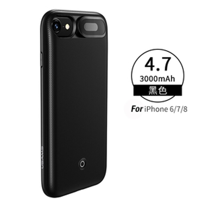 USAMS ładowarka tylna obudowa dla Iphone 12 pro max mini Power Bank ładowarka pokrywy skrzynka dla iPhone 11 Pro max X XR 6 7 8 plus