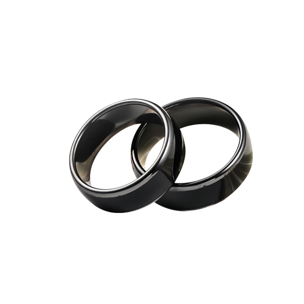 RFID Clever Ring Ich würde oder UID Chip umschreiben 125KHZ oder 13,56 MHZ RFID Keramik Clever Finger B Ring Tragen für Männer oder Frauen