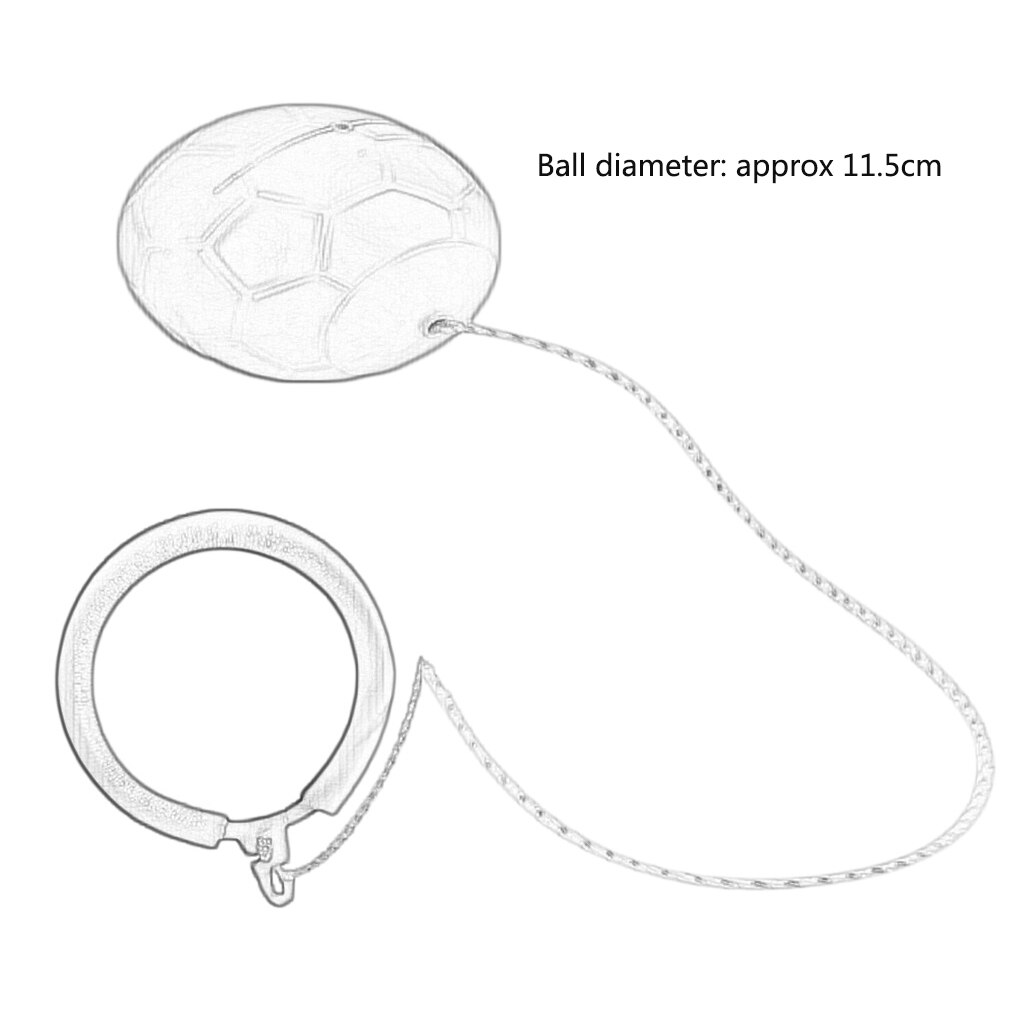 6 färger hoppa boll utomhus kul leksak bollar klassisk hoppa leksak fitness utrustning leksak uppmuntra barn att träna