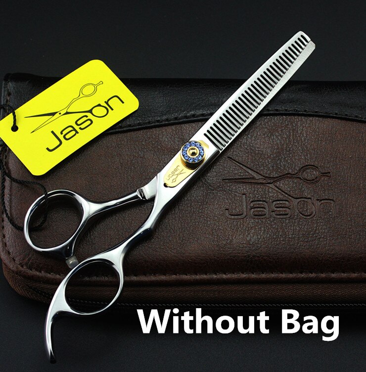 6 Inch Jason Fabriek Prijs Kappers Schaar Jp 440C Diamante Kappers Snijden Schaar Dunner Schaar Haar Schaar: One Thinning No Bag
