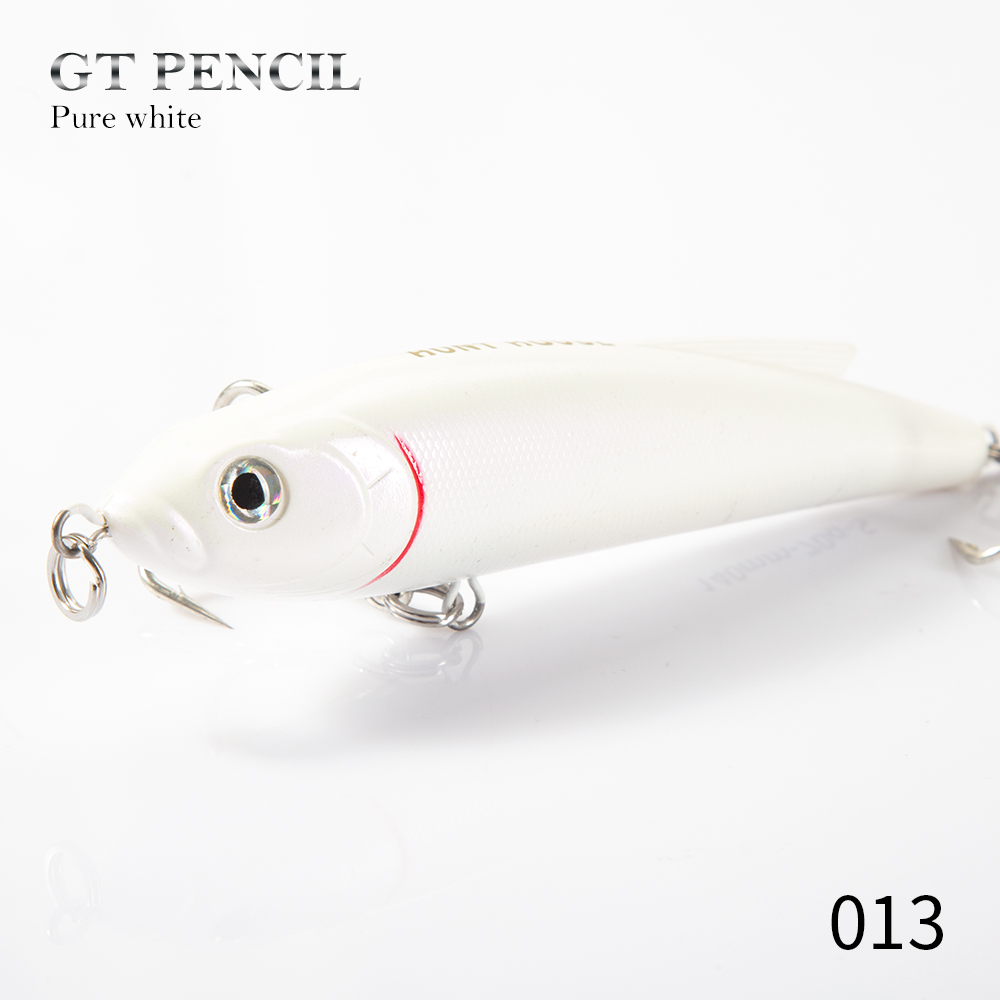 Hunthouse GT Matita Richiamo di Pesca 140mm 70g Traina Acqua Salata Affondamento Stickbait traballante Trota Artificiale Tonno colata Spigola: viola