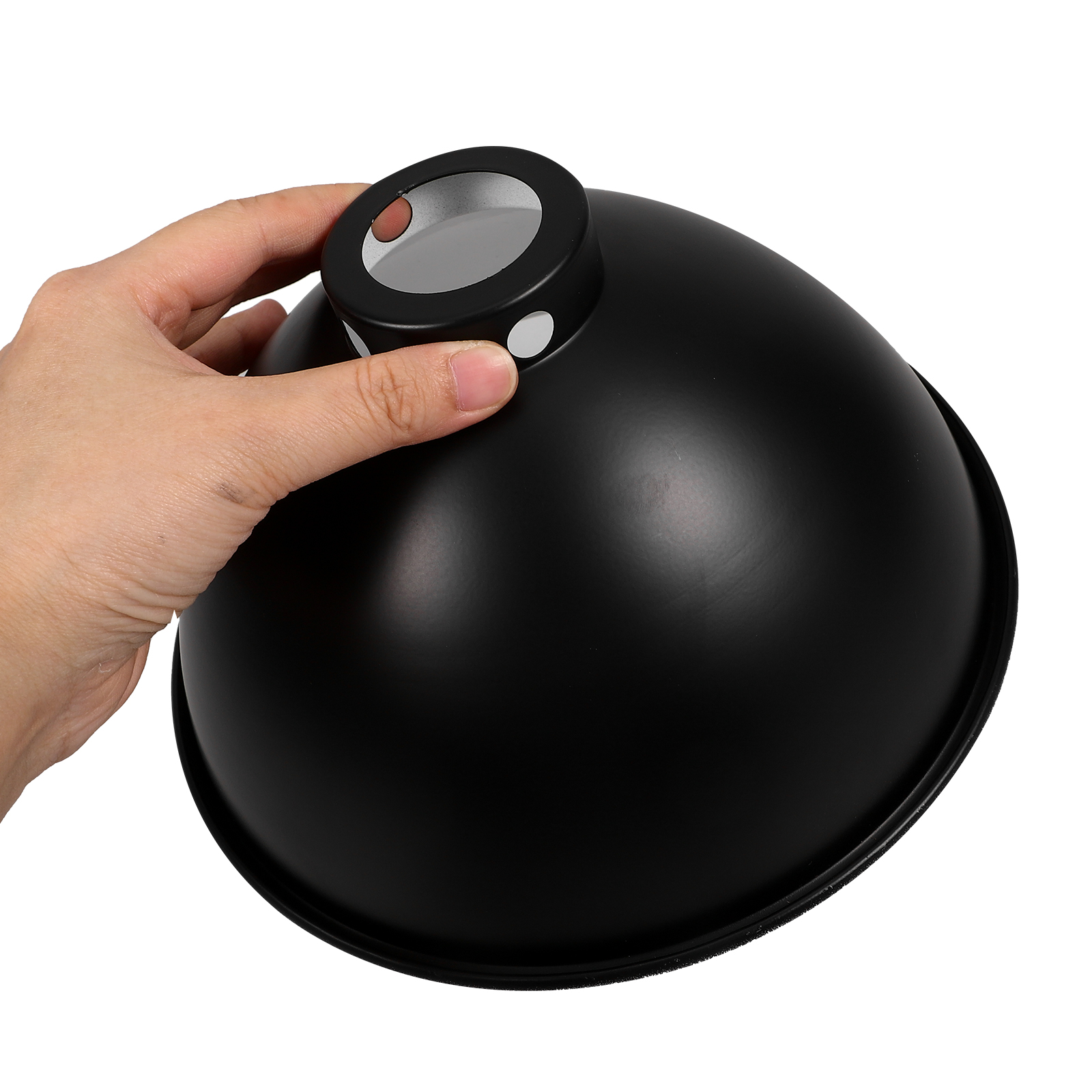 Reptiel Warmtelampafdekking Geïsoleerde reflector Metalen lampenkap voor hagedissen Slangen Schildpadden onderhoud Tankaccessoire