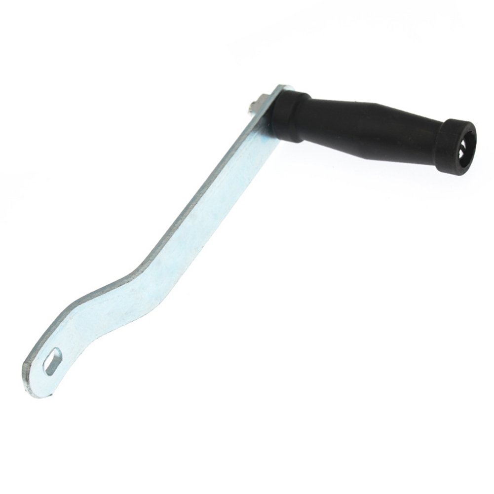 Manovella ergonomica Maniglia per verricello per rimorchio per barche Manovella per verricello funzionale Maniglia per verricello ergonomica Riparazioni per rimorchi fai-da-te per barche: WHITE