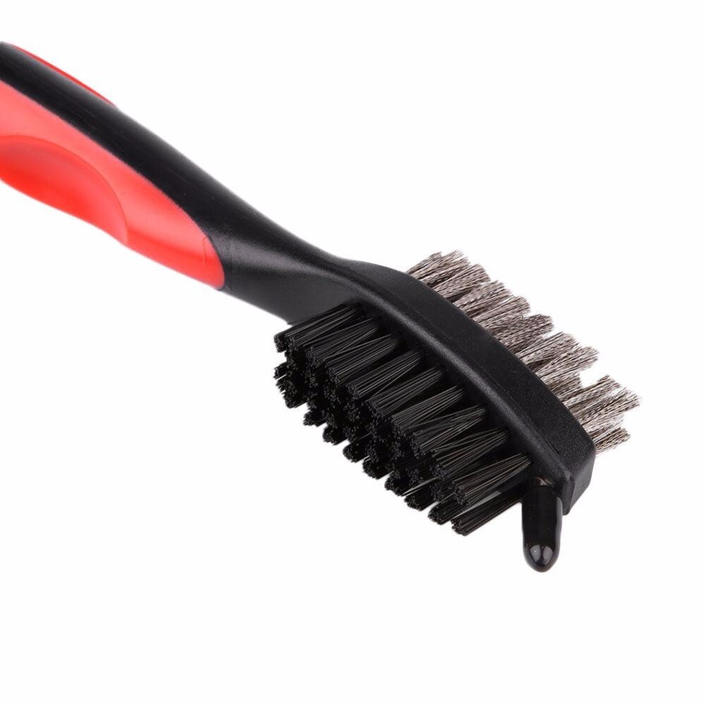 Golf club brush golf groove cleaning brush 2- sided golf putter wedge ball groove cleaner kit cleaning tool gof accessories