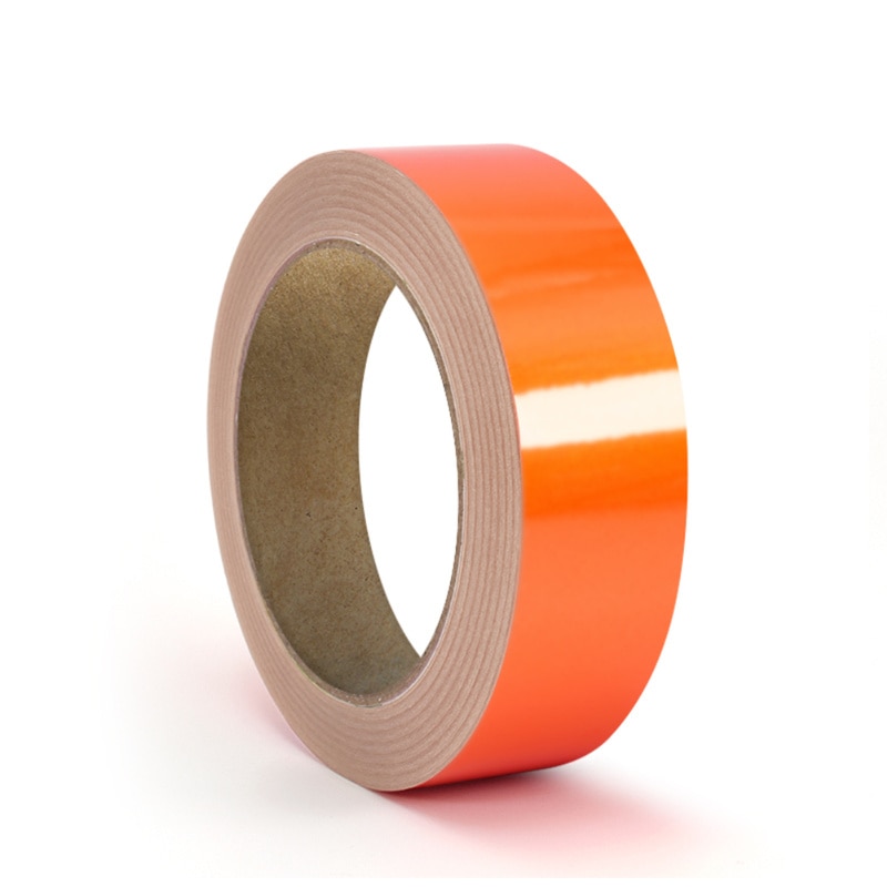 Bicycle reflective light tape self-adhesive paper detachable light-emitting tape fluorescent light bike warning tape reflector