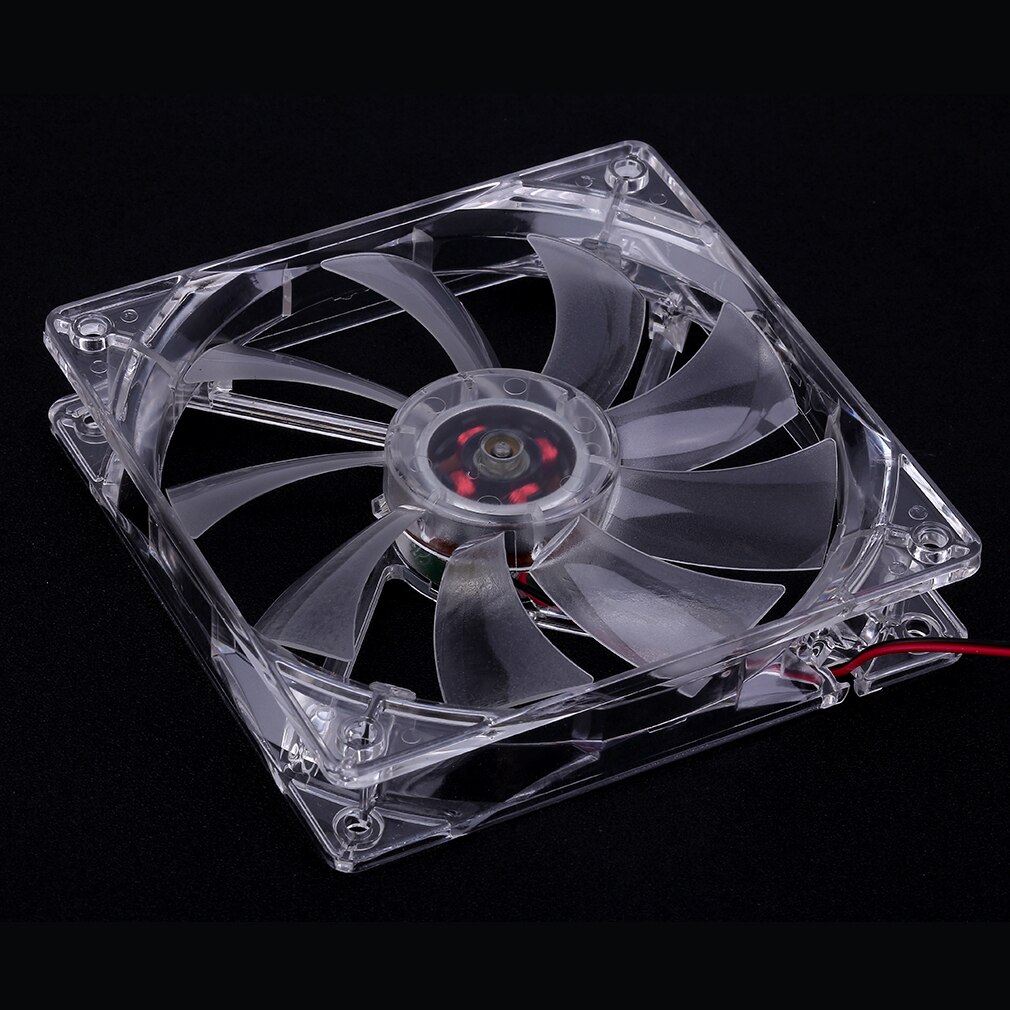 4-pin PC Case fan Sleeve Bearing Technology Fans 4 LED Blue for Computer PC Case Cooling 120MM 1200 RPM