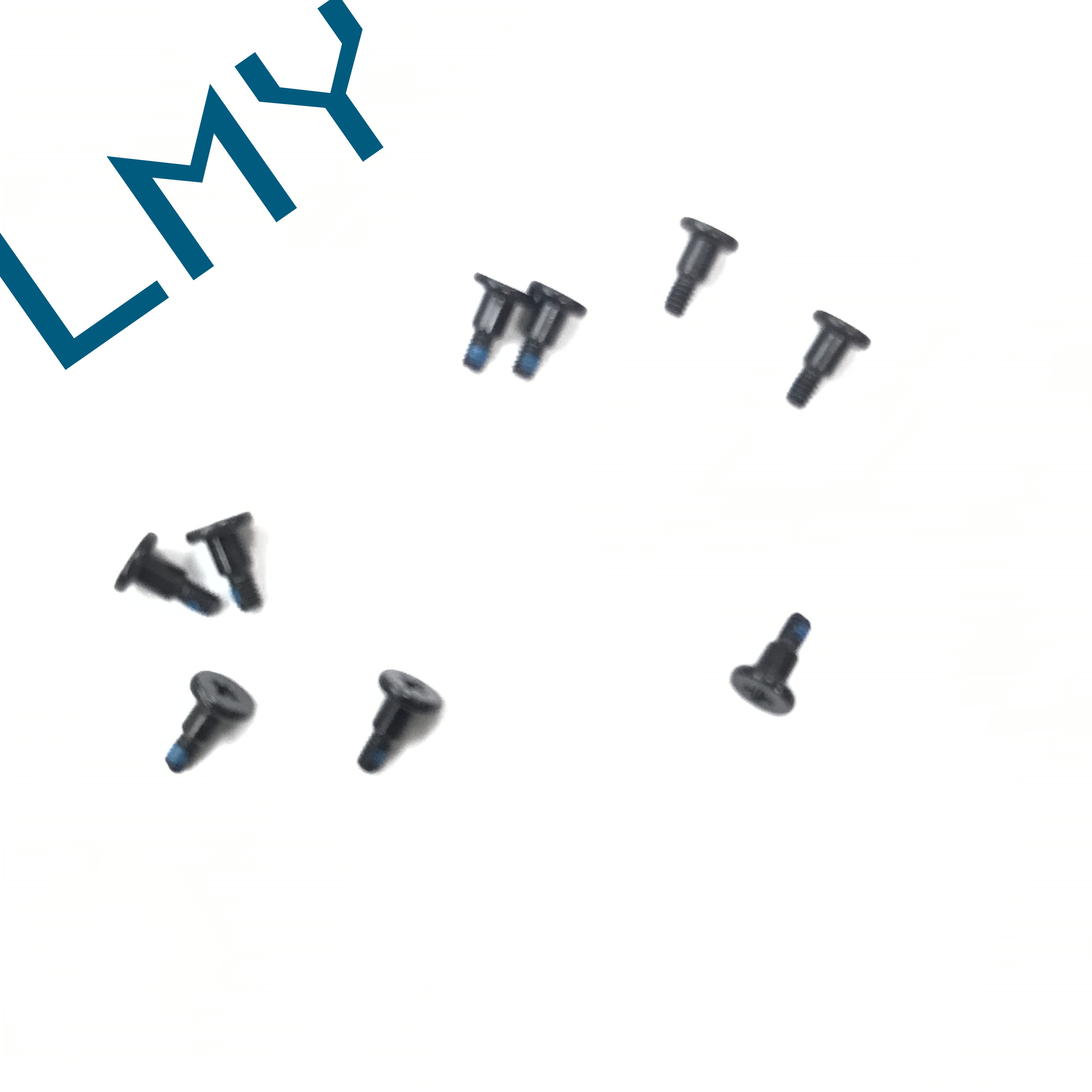 8 teile/los dünnen kopf konvexen sektor kreuzschlitzschrauben 0.4 laptop kühlkörper  m2 t 5.95(3) d4.85-5.15 0.9 schwarz zink mit nylok