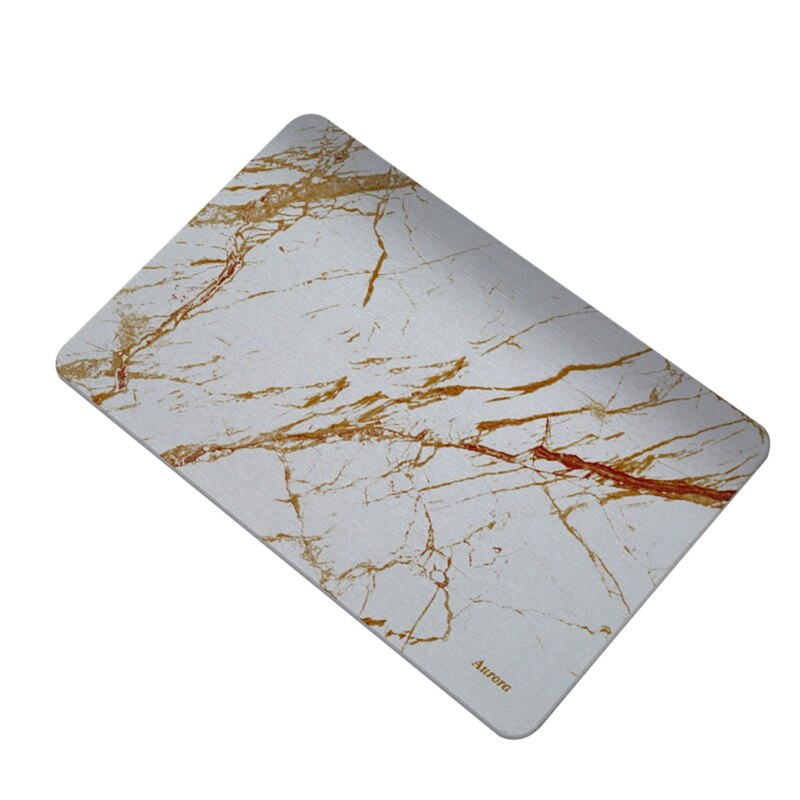 Diatomitt jordmatte antiskli badematte vannabsorberende badematter inngangsdørmatte hurtigtørkende kjøkkenteppe: Stil 2