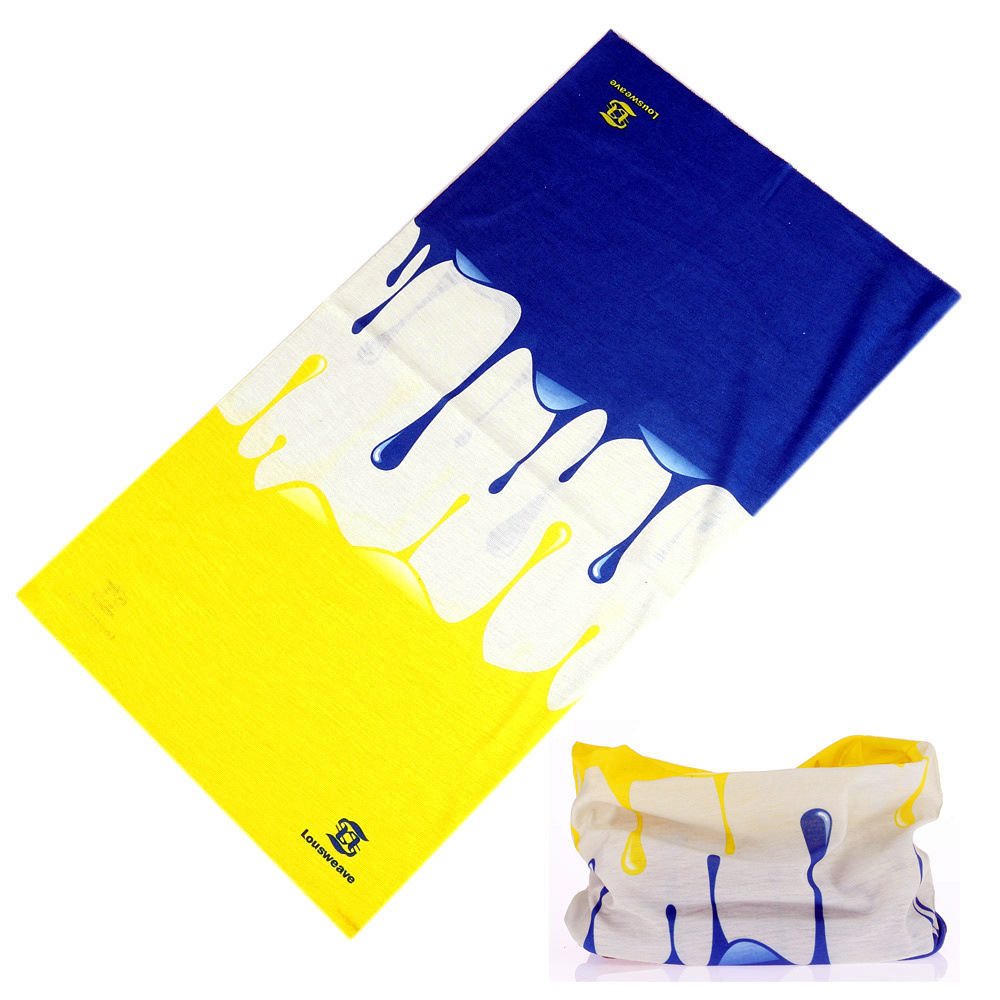 Mångsidighet huva magiskt pannband elastiskt dammtätt sommar uv-skydd cykelmask solskyddsmedel huvudsjalar halsduk herr bandana: H51