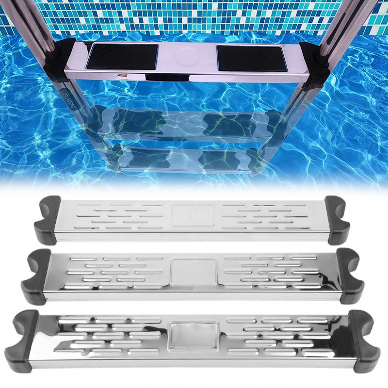 Sikkerhed swimmingpool stige pedal trin trin udskiftning af rustfrit stål skridsikker stige swimmingpool adgang -30