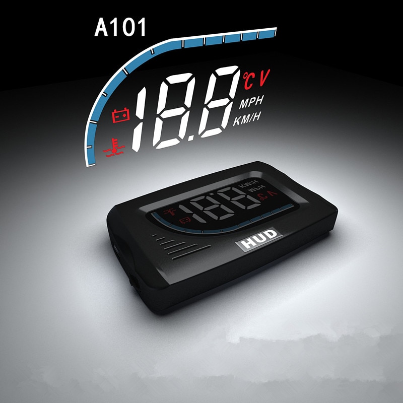 3 Inch Car Electronics Hud Projector Obd2 Display Projector On Windshield Gps Speedometer Auto Head Up Display Car Speedometer