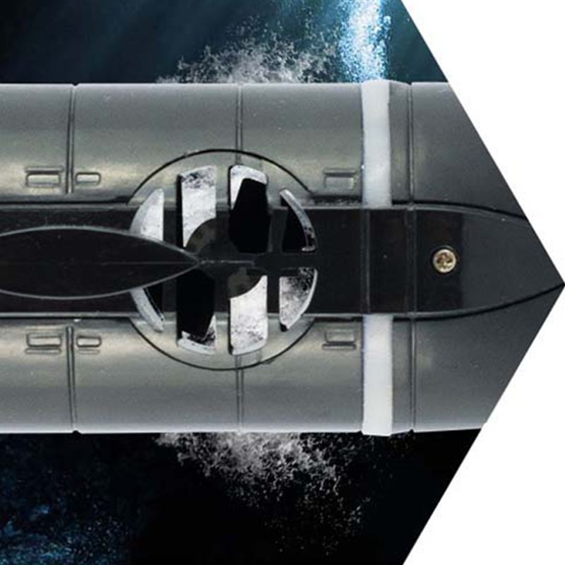 Electric Simulation Mini Submarine Model Toy Six-channel Nuclear Submarine GXMB