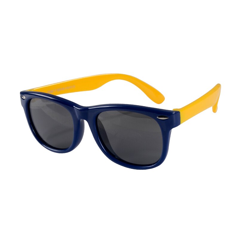 Gafas de sol polarizadas para niños, niñas, gafas de silicona ultrasuaves, gafas de sol de seguridad para bebés y niños, gafas UV400 5S: 802-10