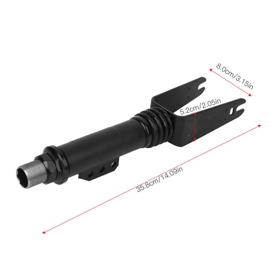 Scooter Front Fork Shock Absorber Aluminium Alloy High Strength Front Fork General Accessory for Kugoo 8 Inch Electric Scooter